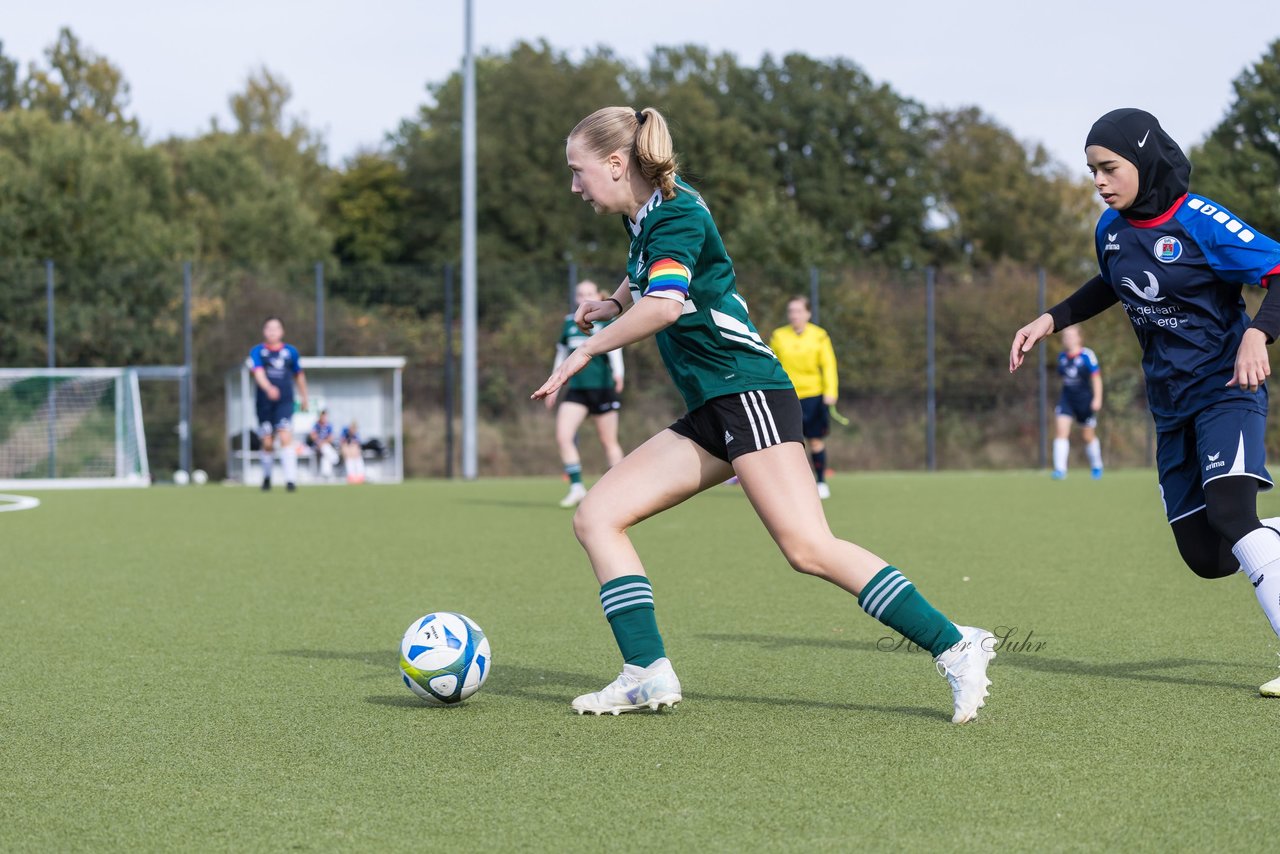 Bild 76 - wU19 Rissener SV - VfL Pinneberg : Ergebnis: 9:1